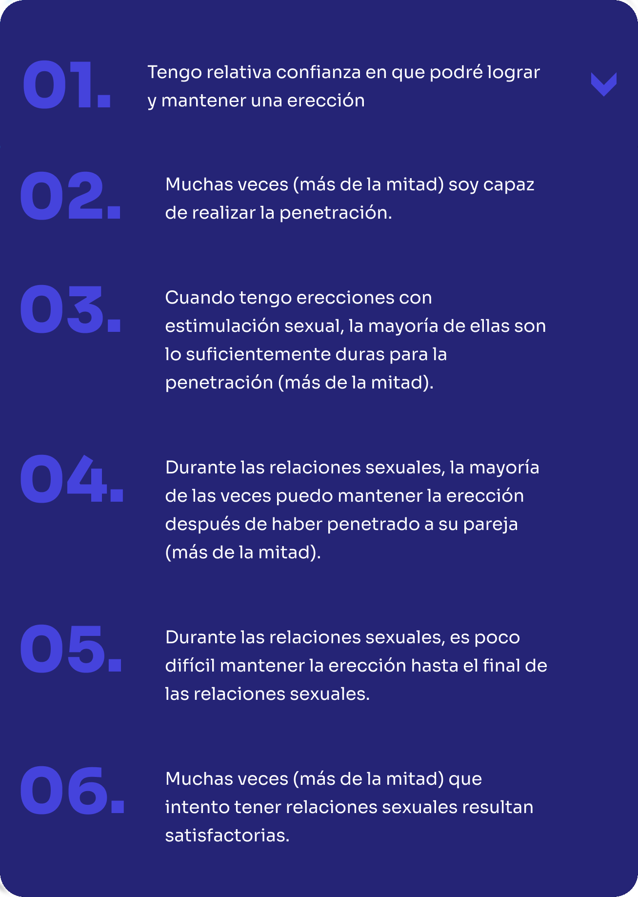 disfunción eréctil: causas y soluciones